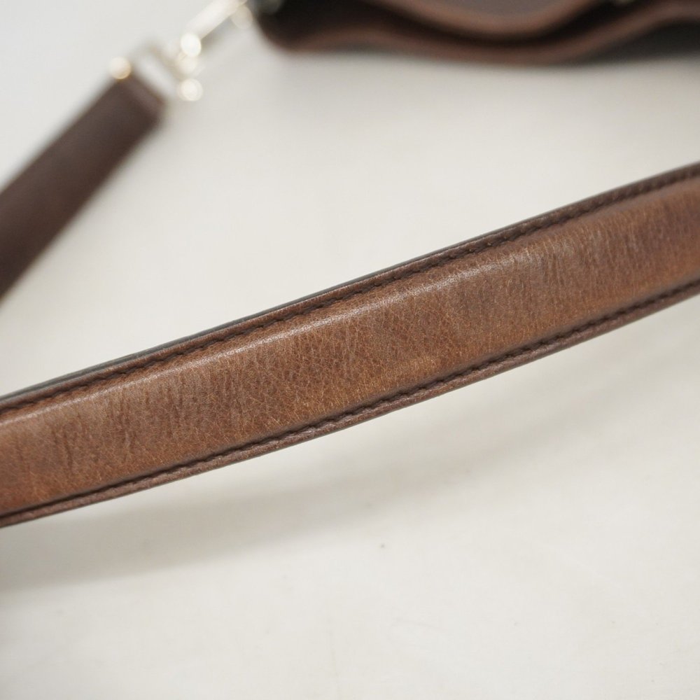 Gucci Shoulder Bag 143745 Nylon Canvas Brown Women's - Picture 14 of 16